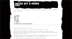 Desktop Screenshot of maliceart.com